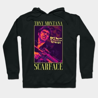 Tony Montana Fanart Hoodie